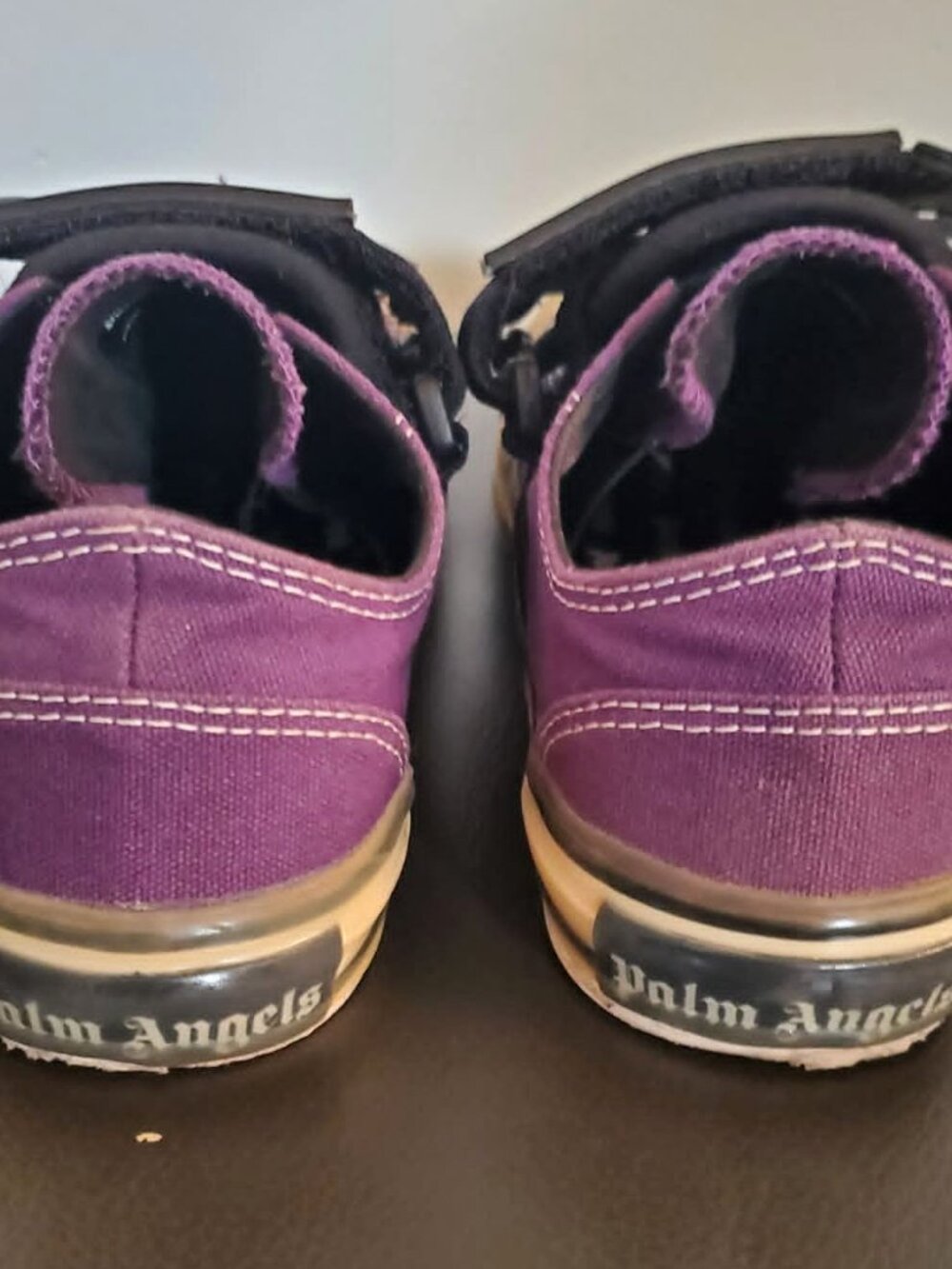 Palm Angels Women's Vulcanized Low Sneakers Purple Size (US/6.5) (EU/37)(UK/4.5) - Picture 5 of 8